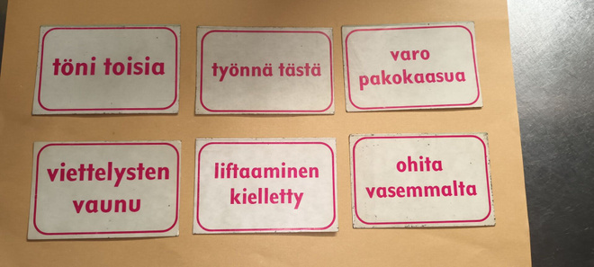 Jenkki. Tarrakuvat. 6 kpl.