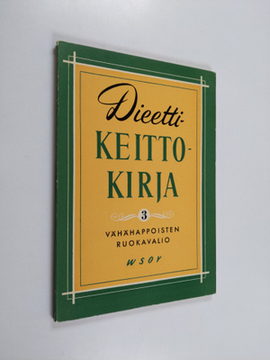 Marlene von Exner : Dieettikeittokirja 3 : Vähähappoisiss...