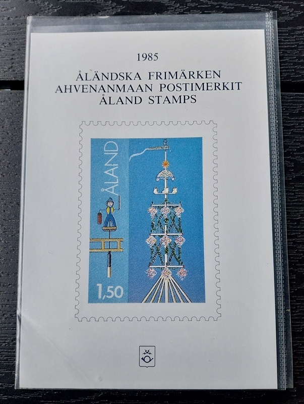 Ahvenanmaan postimerkit Åland stamps lajitelma 1985