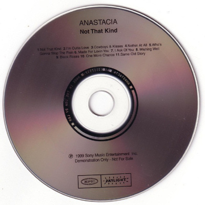 ANASTACIA  ::  NOT THAT KIND  ::  CD ALBUM  PROMO  !!   1999