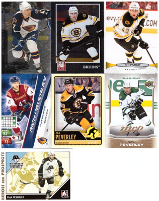 7 x RICH PEVERLY Bruins, Thrashers
