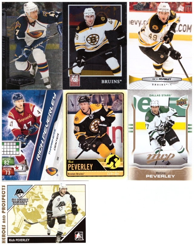 7 x RICH PEVERLY Bruins, Thrashers