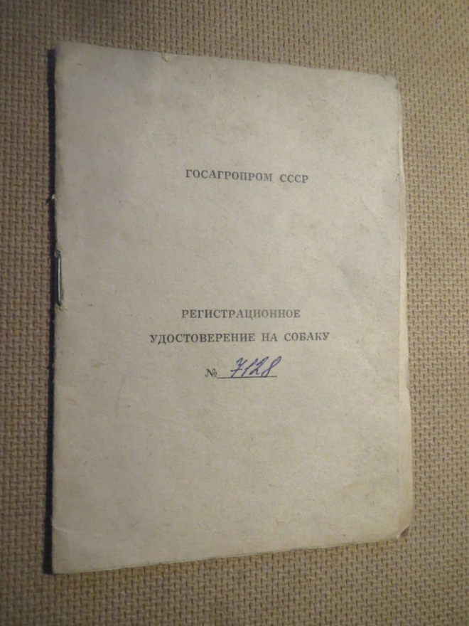 CCCP: koiran rekisteröintitodistus