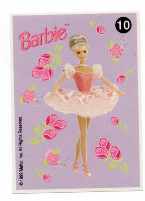 Purkkakuva BARBIE n:o 10  Purukumikuva