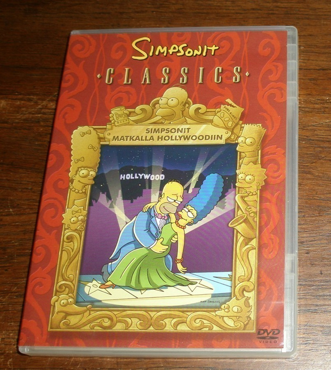 Simpsonit - Matkalla Hollywoodiin DVD