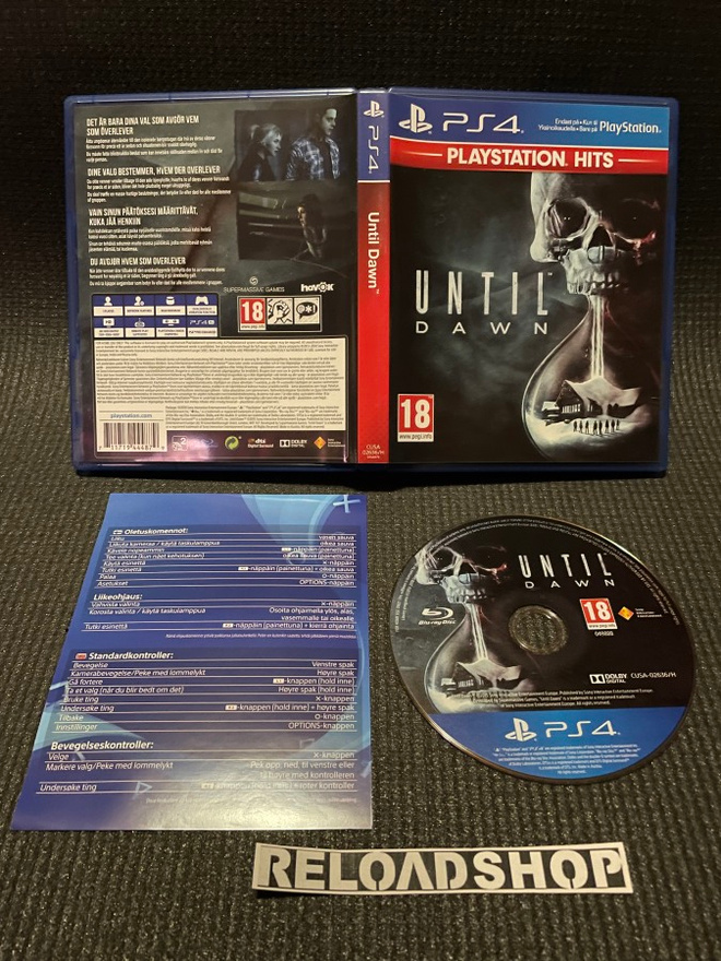 Until Dawn PlayStation Hits - Nordic PS4