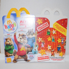 Mcdonalds's Happy meal laatikko alvin ja pikkuoravat 2 - pikkukuva 1