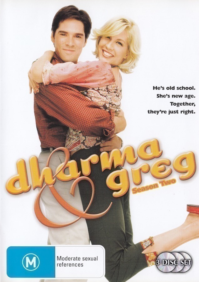 Dharma & Greg: Kausi 2 (3DVD) Jenna Elfman & Thomas Gibson