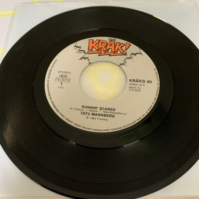 TATU MANNBERG: Runnin’ Scared * Fragile * FIN 1984