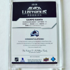 Sampo Ranta - 21-22 UD Black Lustrous Rookies Auto /299 - pikkukuva 2