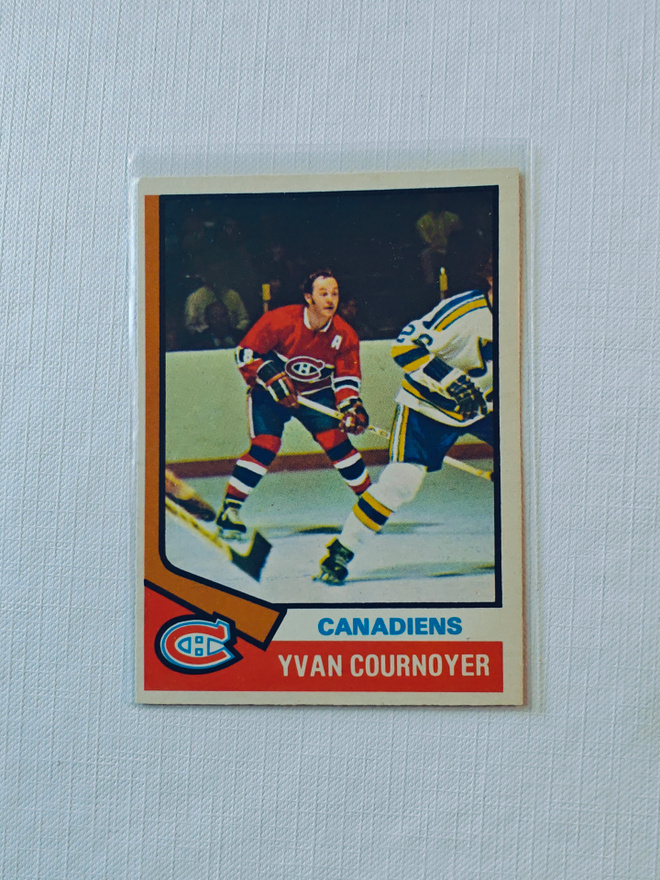 74-75 Opc - Yvan Cournoyer