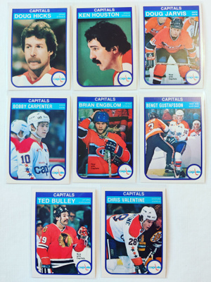 82-83 Opc - Washington Capitals 8kpl