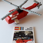 Antiikki lego, lego 480 pelastus helikopteri + ohje - pikkukuva 2