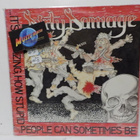 DIRTY DAMAGE - ITS AMAZING, HOW STUPID... M-/M- LP - pikkukuva 1