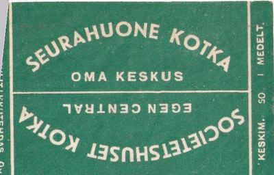 Kotka SEURAHUONE b517