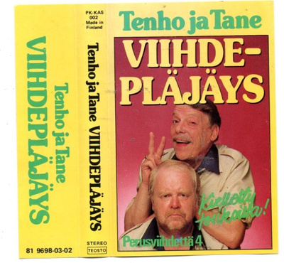 Tenho ja Tane Viihdepläjäys Perusviihdettä 4 c-kasetti