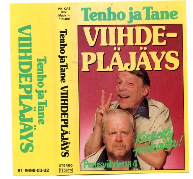 Tenho ja Tane Viihdepläjäys Perusviihdettä 4 c-kasetti