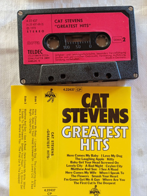 C- KASETTI: CAT STEVENS : GREATEST HITS