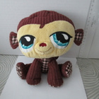 Littlest Pet Shop pehmo, ruskea Apina - pikkukuva 1