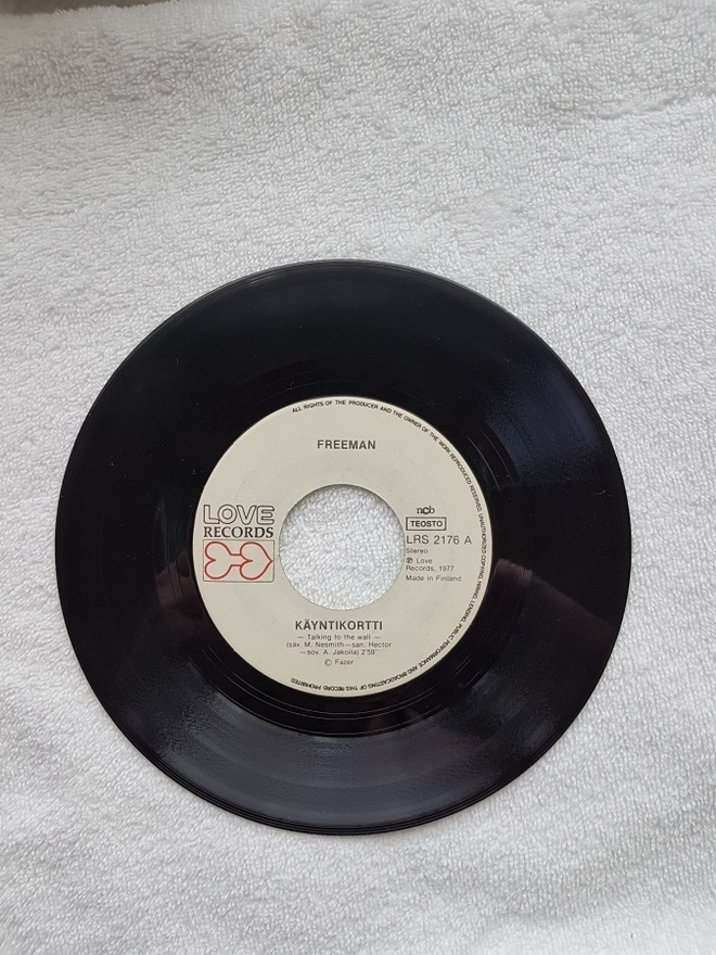 Freeman – Käyntikortti / Voimaa Sulle Jaan 7"
