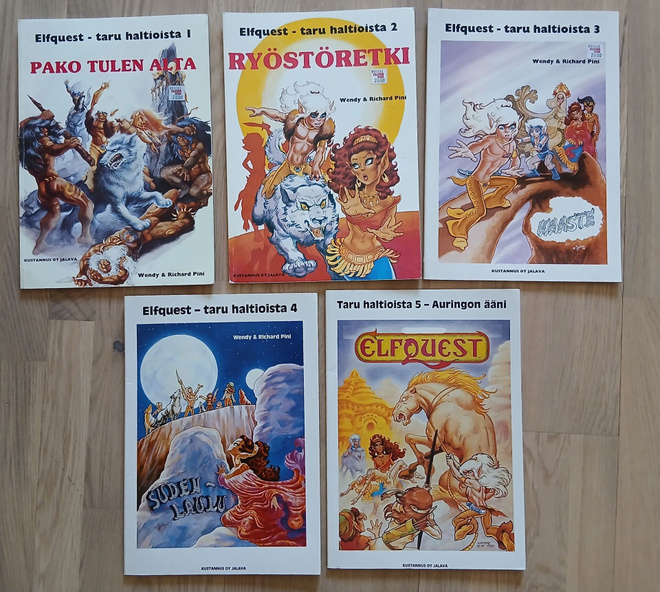 Elfquest Taru haltioista 1-5