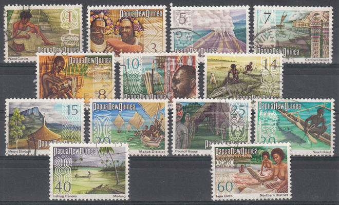 PAPUA-UUSI-GUINEA maakunnat 1973