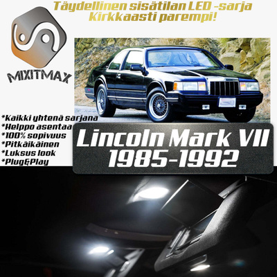 Lincoln Mark VII Sisätilan LED-sarja 18-osainen