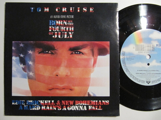 A Hard Rain's A Gonna Fall 7" sinkku Tom Cruise