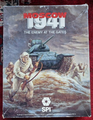 Moscow 1941 The Enemy at the Gates SPI Games 1987