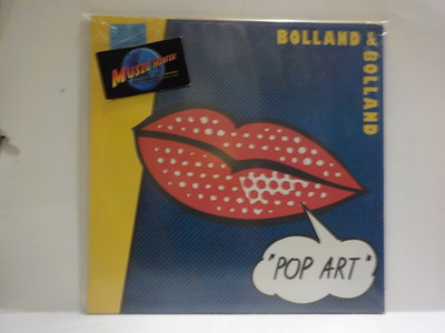 BOLLAND AND BOLLAND - POP ART M-/M- SAKSA 1990 1. PAINOS LP