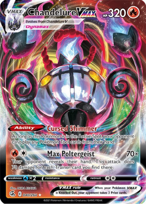 Chandelure VMAX 040/264 - Fusion Strike - NM/M
