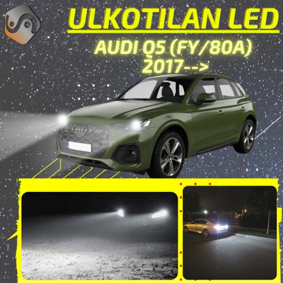 Q5 / SQ5 (FY/80A) 2017--> Ulkoiset LED -valot