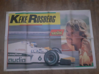 Keke Rosberg juliste
