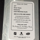 Devon Toews O-Pee-Chee Cyan Printing Plate 1/1 - pikkukuva 2