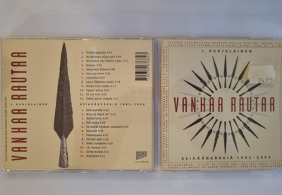 J. KARJALAINEN: VANHAA RAUTAA - KEIHÄÄNKÄRKIÄ 1992-2004 2CD