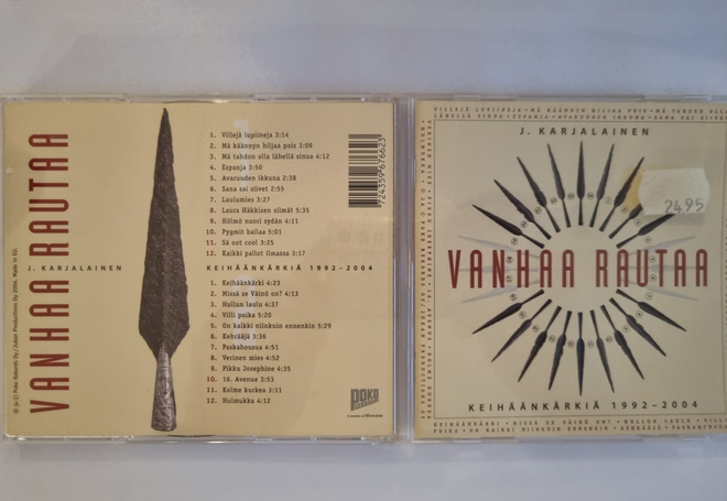 J. KARJALAINEN: VANHAA RAUTAA - KEIHÄÄNKÄRKIÄ 1992-2004 2CD