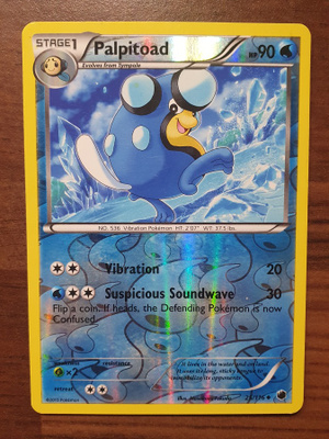 Pokemon Palpitoad 25/116