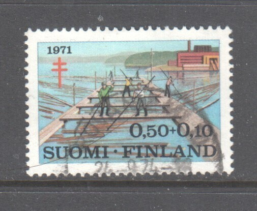 1971 TUB 50p loistoleimalla.