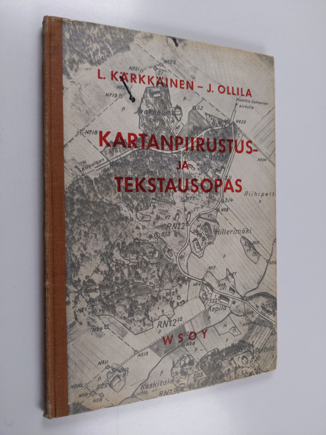 Lauri Kärkkäinen : Kartanpiirustus- ja tekstausopas