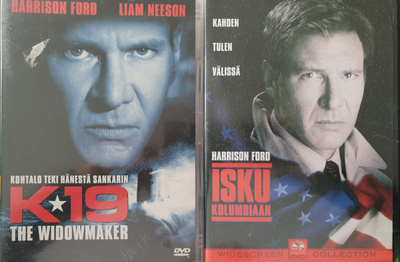 K 19 ja  Isku Kolumbiaan DVD (Harrison Ford)