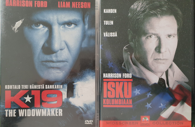 K 19 ja  Isku Kolumbiaan DVD (Harrison Ford)