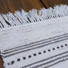 Poppanaliina -  beige ja ruskeat raidat  92,5 x 47 cm - pikkukuva 1