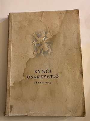 Victor Hoving : Kymin osakeyhtiö 1872-1947 II