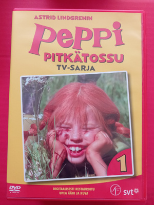 Peppi Pitkätossu tv-sarja 1 Suomi dvd