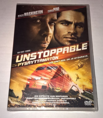 UNSTOPPABLE PYSÄYTTÄMÄTÖN DVD