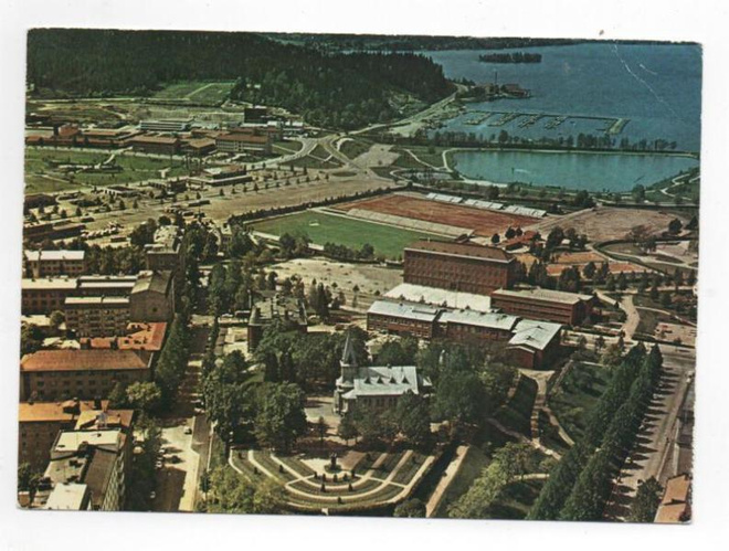 Lahti: Puukirkko, ilmakuva