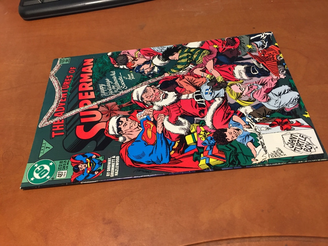 DC THE ADVENTURES OF SUPERMAN 487/1992 HYVÄ