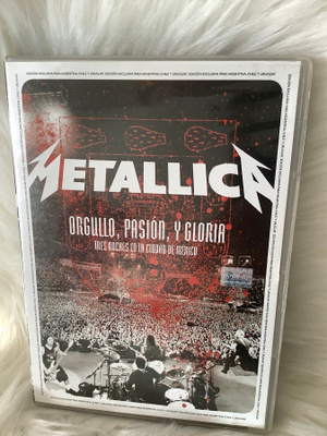 METALLICA:ORGULLO, PASSION , Y GLORIA (MEXICO) DVD
