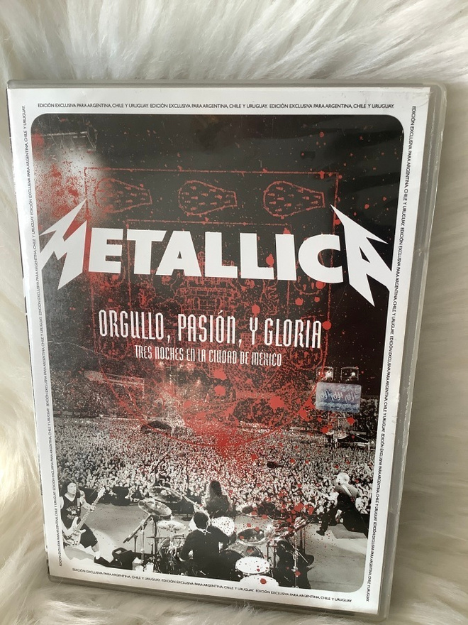 METALLICA:ORGULLO, PASSION , Y GLORIA (MEXICO)  DVD