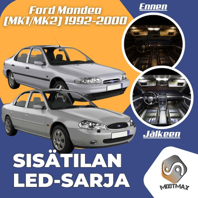 Ford Mondeo (MK1/MK2) Sisätilan LED-sarja 12-osa
